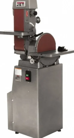 48" x 6" Vertical Combination Sanding Machine: 12" Disc Dia