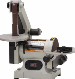 30" x 1" Vertical Combination Sanding Machine: 5" Disc Dia
