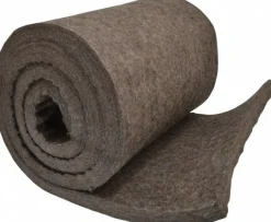 12 x 72 x 3/4" Gray Pressed Wool Felt Sheet