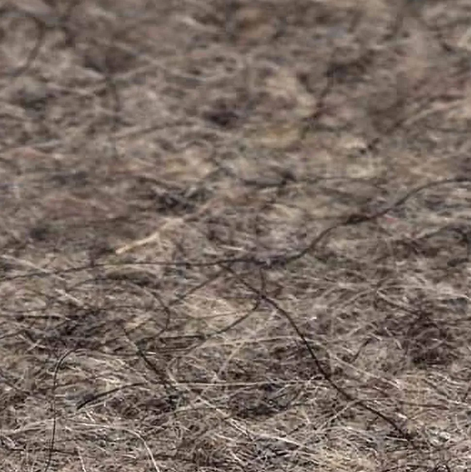 12 x 12 x 3/16" Gray Pressed Wool Felt Sheet