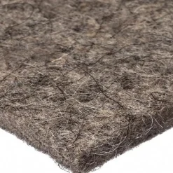 12 x 12 x 3/16" Gray Pressed Wool Felt Sheet