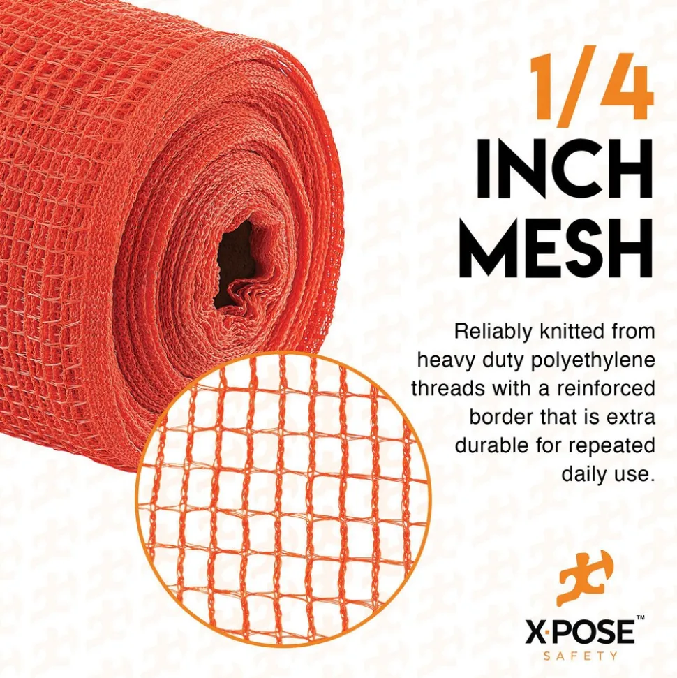 4' x 1/4" x 150' Heavy-Duty Fire-Retardant Multi-Purpose Net