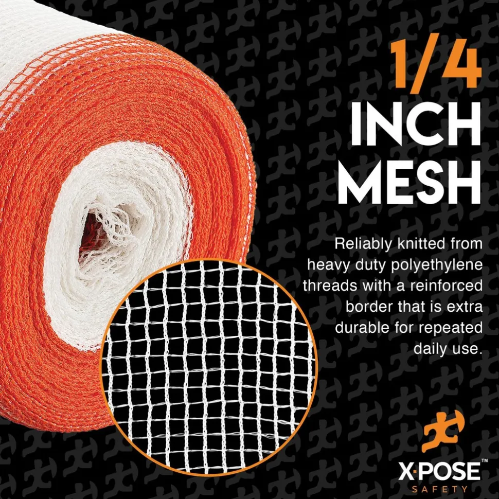 8'6" x 1/4" x 150' Heavy-Duty Fire-Retardant Multi-Purpose Net