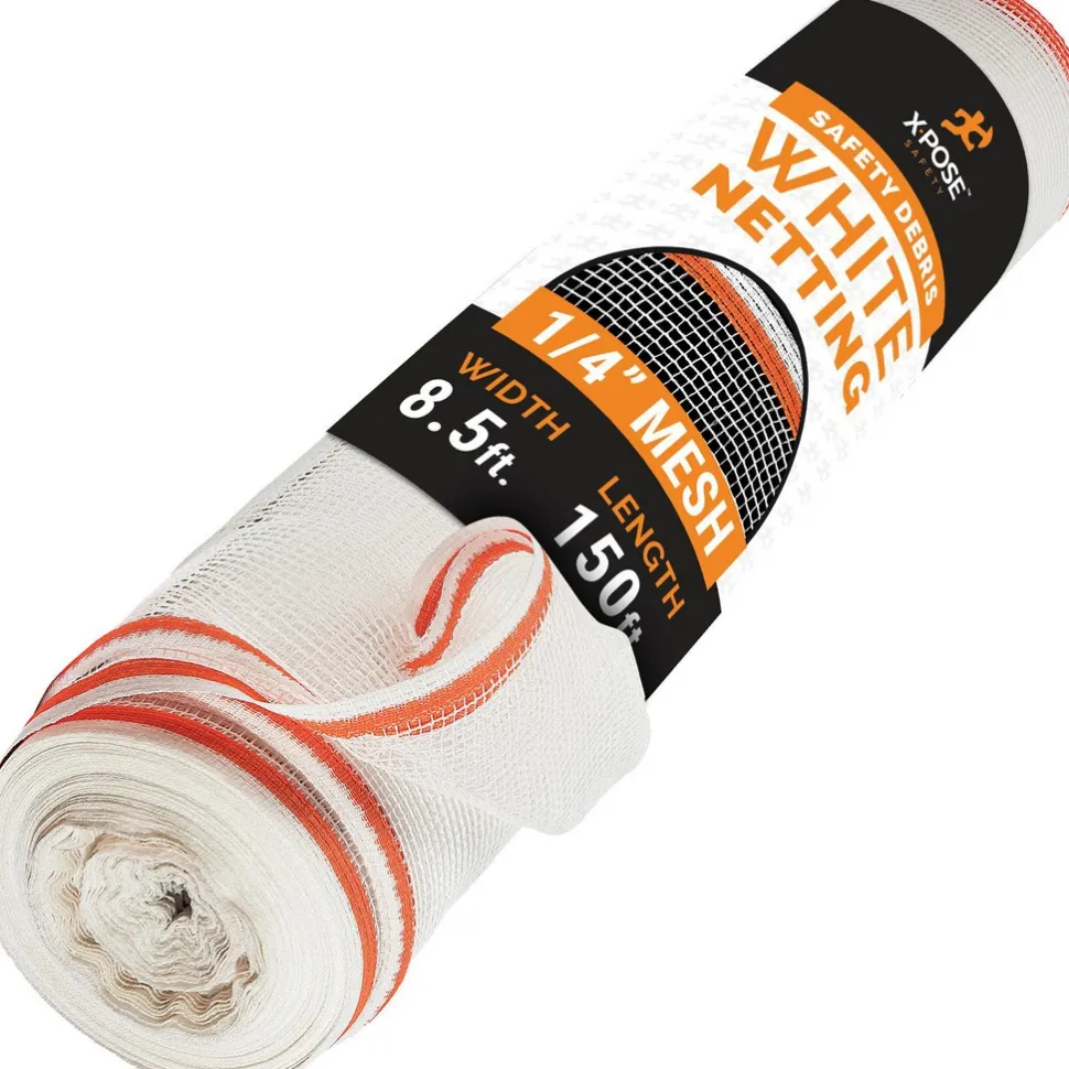 8'6" x 1/4" x 150' Heavy-Duty Fire-Retardant Multi-Purpose Net