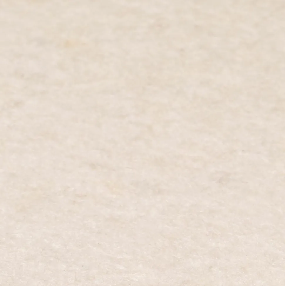 12 x 12 x 1/2" White Pressed Wool Felt Sheet