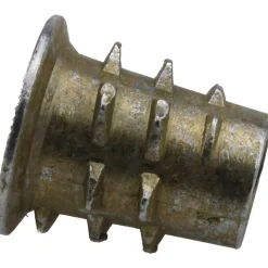 1/4-20, Zinc Alloy Flanged Hex Drive Insert