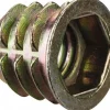 3/8-16, Zinc Alloy Flanged Hex Drive Insert