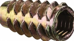 1/4-20, Zinc Alloy Flush Hex Drive Insert