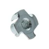 1/4-20 Zinc-Plated Steel Standard Tee Nut