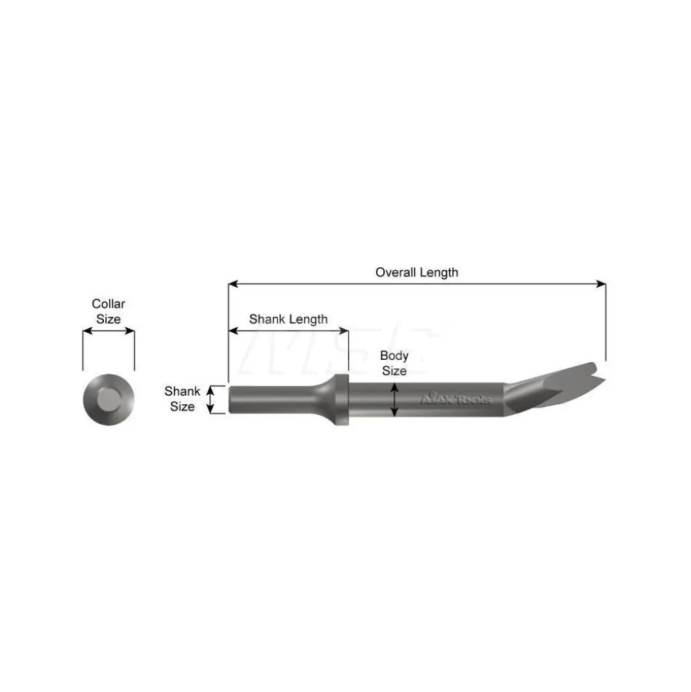 Zip Gun: Claw Ripper, 5-3/8" OAL, 5/8" Shank Dia