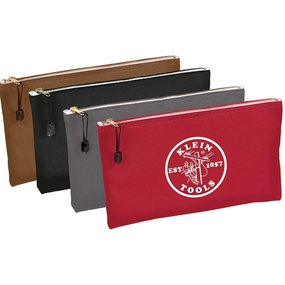 Zipper Bag: 0 Pocket, 7/10" Wide, 12-1/2" Deep, 7" High